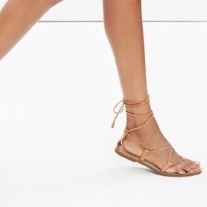 Madewell Boardwalk lace-up sandal